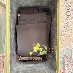 交渉中大きな　茶箱　　ヴィンテージ　アンティークの画像