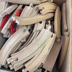 木製線路　の画像