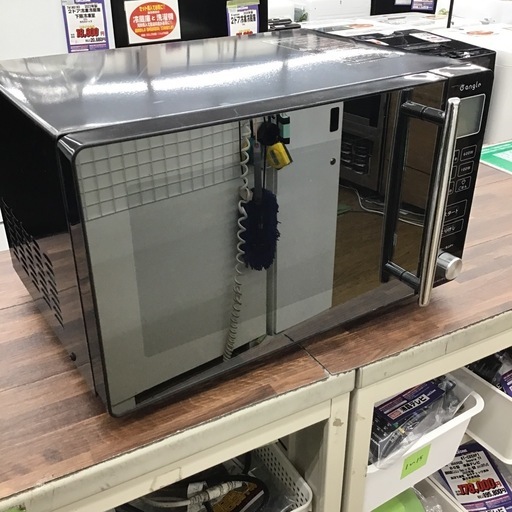 #B-48【ご来店頂ける方限定】E-angleのフラット電子レンジです