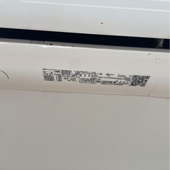 【2021年製/動作良好】東芝 エアコン 10畳用 RAS-G281DTBK 引取限定（仙台市若林区）早い物勝ち
の画像