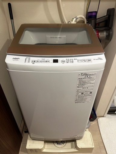 2024年製 AQUA 全自動洗濯機 7kg