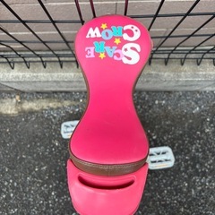 一輪車　ブリヂストン　18インチ　ピンクの画像