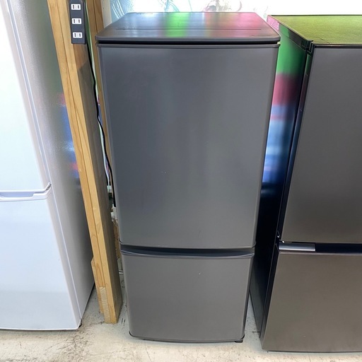 ?中古家電は当店へ?【冷蔵庫146L】三菱　2023年製　MR-P15H-H　黒　ブラック　朝霞市リサイクルショップ　ケイラック朝霞田