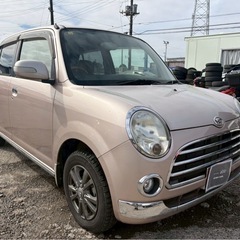 【支払総額12.8万円】可愛くてお洒落な激安4WDミラジーノ車検令和10年3月機関良好 茶色内装ハーフレザー 記録簿あり ETCの画像