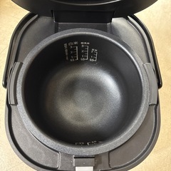 2023年　シャープ　炊飯器　3合　黒の画像