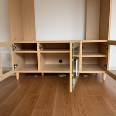 収納つきTV台　ニトリの画像