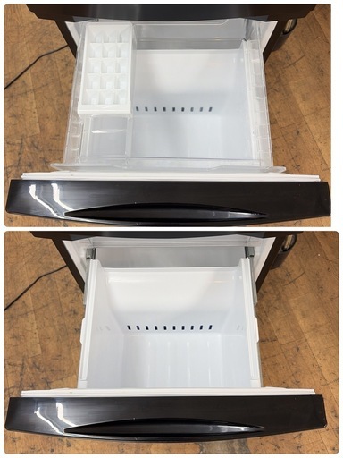 【?買取市場 6ヶ月保証 ジモティー限定特別価格】R513 ☀️ 人気のブラック！ TOSHIBA / 東芝 冷蔵庫 [153L /2