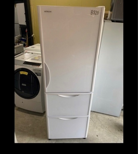 NO B820?福岡市内配送設置無料✨?R-S38JV-XW 冷蔵庫 真空チルド Sシリーズ クリスタルホワイト [3ドア /右開きタ