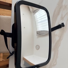 車用ベビーミラー インサイト360度調整★後部座席ミラー★赤ちゃん見守り★鏡の画像