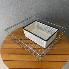 【無料】ステンレスワイヤーバスケットの画像