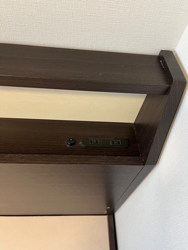 【決定済】クイーンベッド   引き出し付　ニトリ