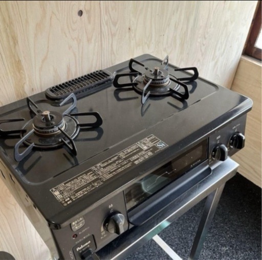 安心動作保証　美品 早い者勝ちパロマ ガステーブル　ガスコンロ  IC-S37-R2019年式 中古品