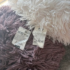 ニトリ　もちクッション2個の画像