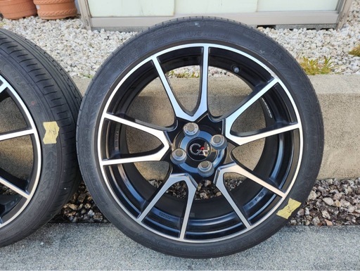 売却済み！アクア純正 G's 17インチ 6.5J +41 4本セット