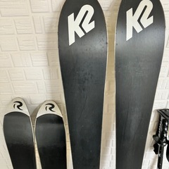 ロシニョール　K2 スキー板　ストックの画像