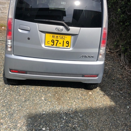 ムーブカスタム、１０万キロ以下、綺麗な車の為１２万円にアップしました。車検残有り