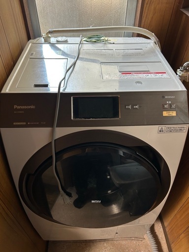 【高機能】パナソニック ドラム式洗濯乾燥機 NA-VX9800L 洗剤自動投入・温水洗浄