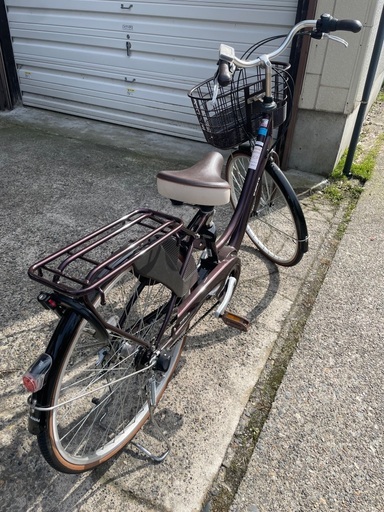 エナシスエブリ電動アシスト自転車26インチ　ディープブラウン