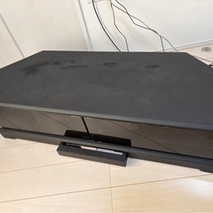 【3/1引取募集】幅115cm黒テレビ台の画像