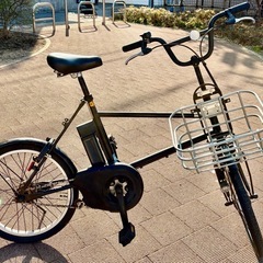 パナソニックPanasonic BMX風ハンドルの電動アシスト自転車　の画像