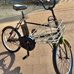 パナソニックPanasonic BMX風ハンドルの電動アシスト自転車　の画像