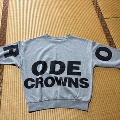 RODEO CROWNS WIDE BOWL トレーナー　グレーの画像