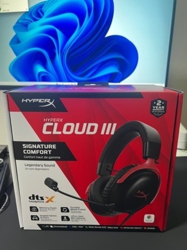 HyperX Cloud III ゲーミングヘッドセット