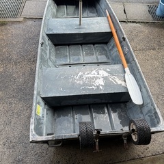 値下げしました‼️アルミボート❗️免許不要‼️　の画像