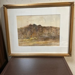 【無料】額縁（絵画入り）の画像