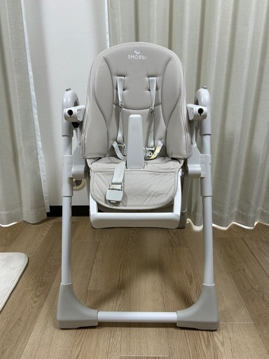 SMORbi のびのびマルチチェア ハイ&ローチェア サンドグレー