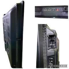 G12 シャープ　アクオス　SHARP AQUOS 32型 液晶テレビ LC-32D10 T.Kita DESIGN リモコン付　通電動作確認済み　の画像