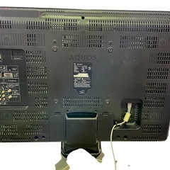 G12 シャープ　アクオス　SHARP AQUOS 32型 液晶テレビ LC-32D10 T.Kita DESIGN リモコン付　通電動作確認済み　の画像
