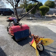 三菱耕運機MMR60オプション付きの画像