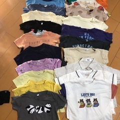 【取引中】男の子　夏用　size80 まとめ売り　保育園着にオススメ　　60着の画像