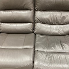 取りに来れる方限定！ニトリの3人掛けソファーです！の画像