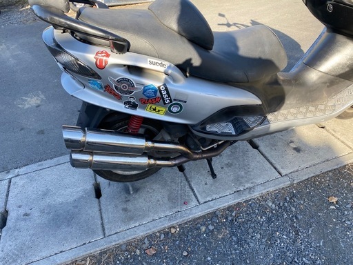 YAMAHAマジェスティ125　2本出し社外マフラー軽整備実動低走行‼️