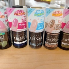 ネイルジェル ネイル用品 全てセットの画像