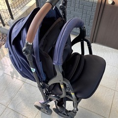 ベビーカー　pigeon ランフィ　リノン　RB3L ネイビー　2023年モデルの画像