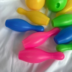 おもちゃ　ボーリングボールセットの画像