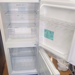 【配送設置回収無料！】Haier 121L 2ドア冷凍冷蔵庫 2023年製 動作OK！すぐ使用可能！の画像