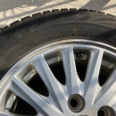 スタッドレスタイヤ　80ボクシィ
の画像