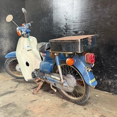 ★支払総額6.5万円★関東圏内即日配送可能！ 全車走行テスト済み！ ホンダ スーパーカブ50 青 AA01 人気のカブ！ ４スト！ サイスタ付き！ ちょっとした足に♪の画像