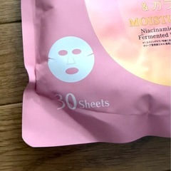 ②　うるおい桃肌シートマスク　30枚の画像