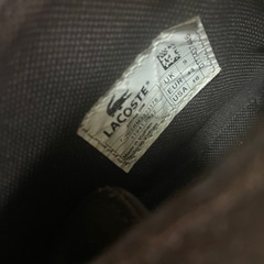 ラコステ　スエードブーツの画像