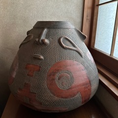 壺　インドネシア　インテリア　オブジェ　置物の画像