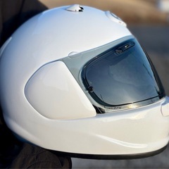 アライ アストロGX 61-62 グラスホワイト 美品の画像