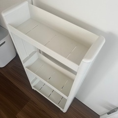 スリムワゴン　3段　ホワイトの画像