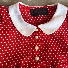 ドットワンピース　80の画像