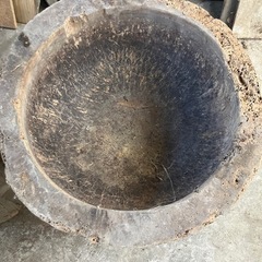 古い臼　臼　古民具　古道具　2個セットの画像