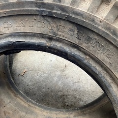 ゲタ山　スパイクタイヤ　ブリジストン　ヴィンテージ　トラクター　バイク　タイヤ    の画像